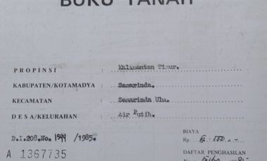 Jual Rumah Pinggir Jl antasari, samarinda kota