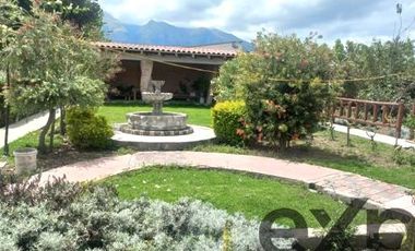 Se vende casa independiente en Natabuela de un solo andar de 1536m2.