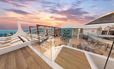 DEPARTAMENTO 2 RECÁMARAS | PLAYA DEL CARMEN | AMUEBLADO Y EQUIPADO | CON SOLARIUM