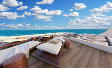 DEPARTAMENTO 2 RECÁMARAS | PLAYA DEL CARMEN | AMUEBLADO Y EQUIPADO | CON SOLARIUM