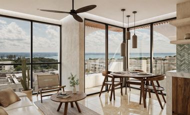 DEPARTAMENTO 2 RECÁMARAS | PLAYA DEL CARMEN | AMUEBLADO Y EQUIPADO | CON SOLARIUM