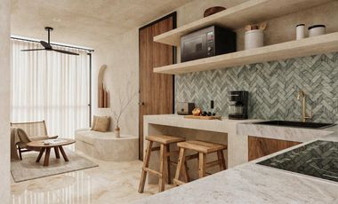 DEPARTAMENTO 2 RECÁMARAS | PLAYA DEL CARMEN | AMUEBLADO Y EQUIPADO | CON SOLARIUM