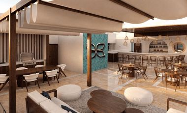 DEPARTAMENTO 2 RECÁMARAS | PLAYA DEL CARMEN | AMUEBLADO Y EQUIPADO | CON SOLARIUM