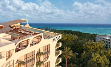 DEPARTAMENTO 2 RECÁMARAS | PLAYA DEL CARMEN | AMUEBLADO Y EQUIPADO | CON SOLARIUM