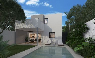 Casas en Venta en Cholul, Yucatán con amenidades