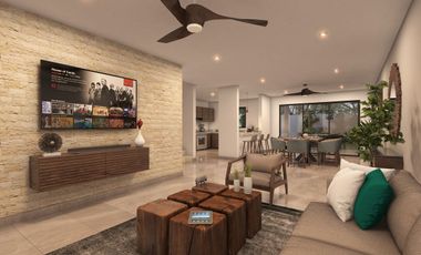 Casas en Venta en Cholul, Yucatán con amenidades