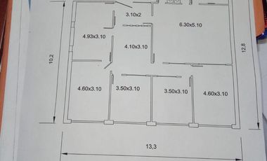 Oficina en alquiler - 140 m2 con cochera - Monserrat