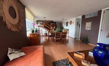 Departamento en venta de dos plantas en Pedregal del Lago, Tlalpan, Cdmx