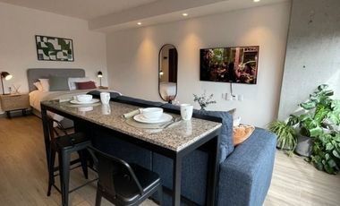 Renta Departamento tipo Loft en Roma Norte