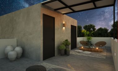 CASA EN VENTA EN TULUM 3 HABITACIONES CON PISCINA SEMIOLIMPICA PLUSVALÍA SPA ROIBITCOIN PETFRIENDLY