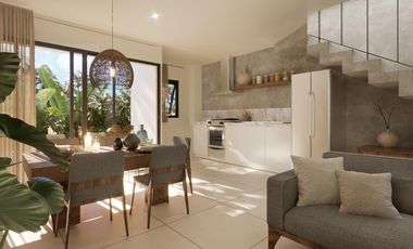 CASA EN VENTA EN TULUM 3 HABITACIONES CON PISCINA SEMIOLIMPICA PLUSVALÍA SPA ROIBITCOIN PETFRIENDLY