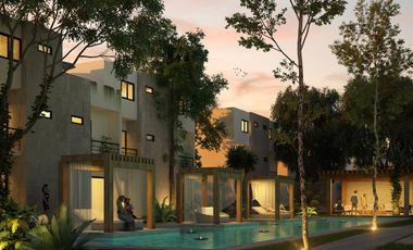 CASA EN VENTA EN TULUM 3 HABITACIONES CON PISCINA SEMIOLIMPICA PLUSVALÍA SPA ROIBITCOIN PETFRIENDLY