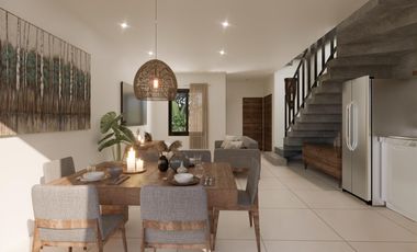 CASA EN VENTA EN TULUM 3 HABITACIONES CON PISCINA SEMIOLIMPICA PLUSVALÍA SPA ROIBITCOIN PETFRIENDLY