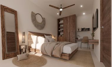 CASA EN VENTA EN TULUM 3 HABITACIONES CON PISCINA SEMIOLIMPICA PLUSVALÍA SPA ROIBITCOIN PETFRIENDLY