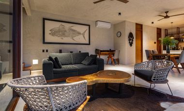 CASA EN VENTA DE DOS RECAMARAS CON ALBERCA PRIVADA EQUIPADA Y AMUEBLADA UBICADA EN TULUM