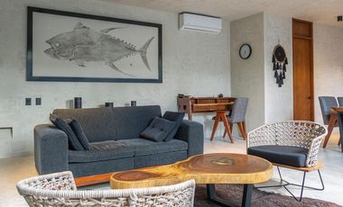 CASA EN VENTA DE DOS RECAMARAS CON ALBERCA PRIVADA EQUIPADA Y AMUEBLADA UBICADA EN TULUM