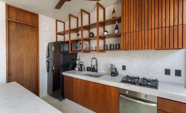 CASA EN VENTA DE DOS RECAMARAS CON ALBERCA PRIVADA EQUIPADA Y AMUEBLADA UBICADA EN TULUM