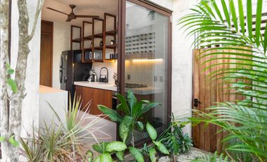 CASA EN VENTA DE DOS RECAMARAS CON ALBERCA PRIVADA EQUIPADA Y AMUEBLADA UBICADA EN TULUM