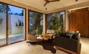 CASA EN VENTA DE DOS RECAMARAS CON ALBERCA PRIVADA EQUIPADA Y AMUEBLADA UBICADA EN TULUM