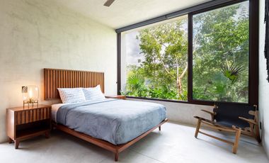 CASA EN VENTA DE DOS RECAMARAS CON ALBERCA PRIVADA EQUIPADA Y AMUEBLADA UBICADA EN TULUM