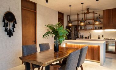 CASA EN VENTA DE DOS RECAMARAS CON ALBERCA PRIVADA EQUIPADA Y AMUEBLADA UBICADA EN TULUM