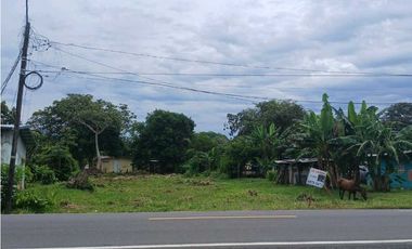 VENTA DE TERRENO EN BOQUERON DE 2,100 METROS FRENTE A CALLE