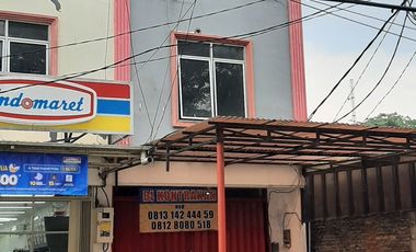 Jl Raya Bogor Cilodong Depok Ruko3.5 Lt 9x4 meterStrategis Dijual LT80m2 SEBELAH INDOMARET & JANJI JIWA