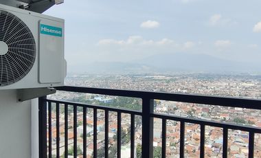 Apartement M Square Cibaduyut 2BR Lt 27 View Gunung, semi furnished