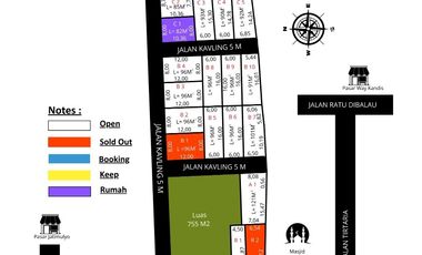 RUMAH MURAH DI WAYLANDIS PINGGIR JALAN AMD BISA KREDIT SYARIAH