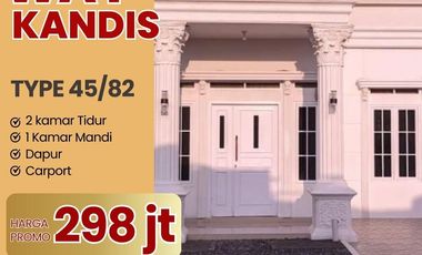 RUMAH MURAH DI WAYLANDIS PINGGIR JALAN AMD BISA KREDIT SYARIAH