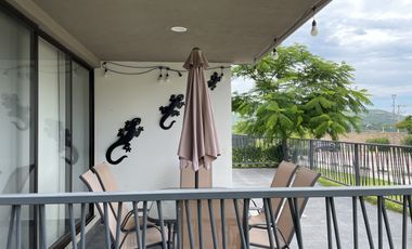 Departamento en renta en planta baja, 3 habitaciones, con alber