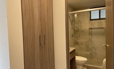 Departamento en renta en planta baja, 3 habitaciones, con alber