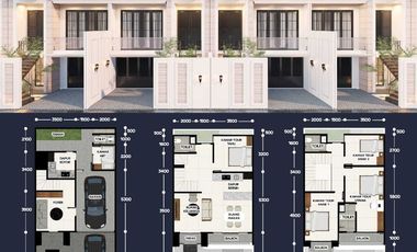 Dijual Rumah Baru Dekat IGS Mayor Ruslan