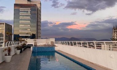 Departamento AMUEBLADO y con Balcón en SkyView Polanco, Ejército Nacional 245.