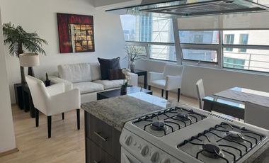 Departamento AMUEBLADO y con Balcón en SkyView Polanco, Ejército Nacional 245.