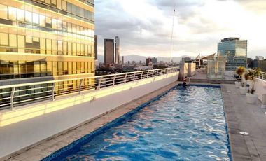 Departamento AMUEBLADO y con Balcón en SkyView Polanco, Ejército Nacional 245.