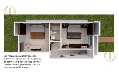 Casa en  Venta a 15 min del Aeropuerto Internacional de Mérida.