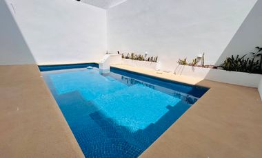 Casa amueblada con alberca - SM 11 Ubicación privilegiada cerca de zona hotelera