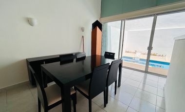 Casa amueblada con alberca - SM 11 Ubicación privilegiada cerca de zona hotelera