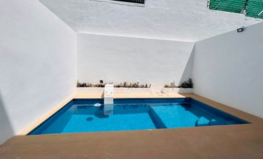 Casa amueblada con alberca - SM 11 Ubicación privilegiada cerca de zona hotelera