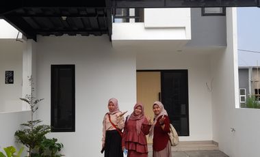 Jual Rumah 2 Lantai Modern Strategis Pinggir Jalan Mustikasari Dekat Tol Bekasi Timur SHM