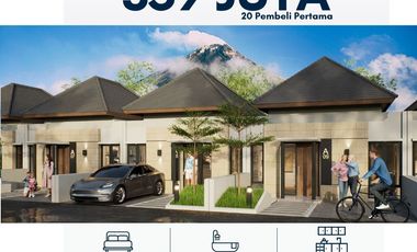 RUMAH TERMURAH BALE ARTHA PAKEM JOGJA 6 MENIT KE KAMPUS UII KALIURANG