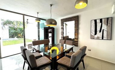 Casa 3 Recámaras en Esquina con Piscina, Temozón