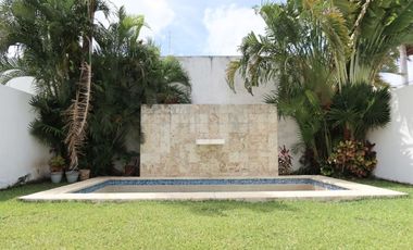 Casa 3 Recámaras en Esquina con Piscina, Temozón