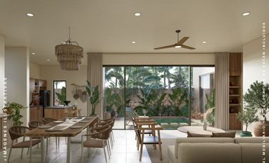 Casa en venta de un piso en Privada de Conkal