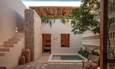 Villa equipada en venta en el centro de Merida