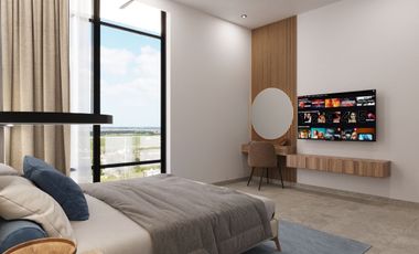 Departamento en venta en Temozon Modelo de 2 habitaciones