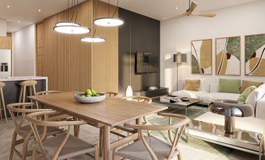 Departamento en venta en Temozon Modelo de 2 habitaciones