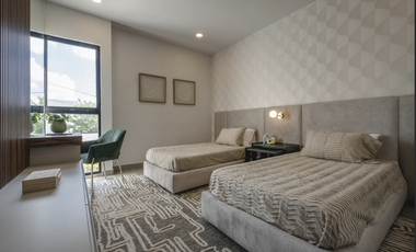 DEPARTAMENTO EN VENTA AL NORTE DE MÉRIDA EN TEMOZÓN NORTE DE TRES HABITACIONES