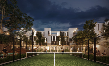 DEPARTAMENTO EN VENTA AL NORTE DE MÉRIDA EN TEMOZÓN NORTE DE TRES HABITACIONES